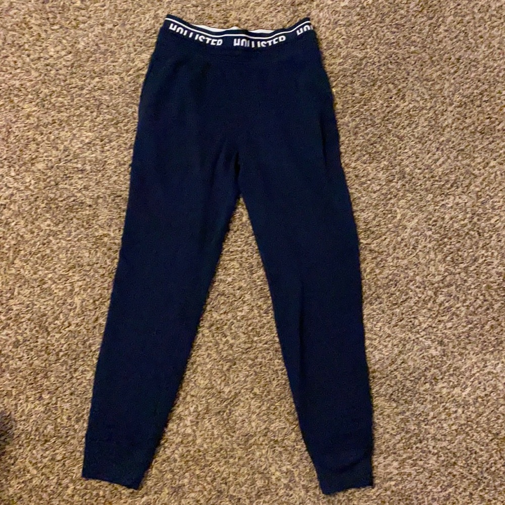 Navy Hollister Sweatpants